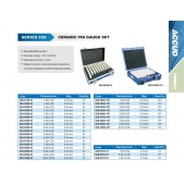 ACCUD 528-0500-101 sada keramických válečkových měrek 4.00-5.00mm - po 0,01mm / 101ks / přesnost ±1µm