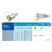 Stopková fréza kopírovací se závitem AEMR-RD0702-D25-M12-L35-Z05-H