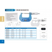 ACCUD 328-004-03 mikrometr 75-100mm (10xΦ3mm) (0.01mm)