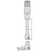 INSIZE 3227-40 analogový tříbodový dutinoměr 30-40mm / 0,005mm