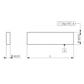 Paralelní podpěry – páry, superpřesné, délka 125 mm, AMF 370247