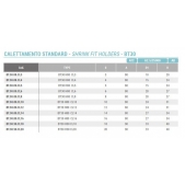 Tepelný upínač BT30 (AD) prodloužený H80 pr.10