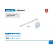 ACCUD 552-016-11 skleněné pravítko 400mm ( 0.001mm )