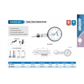 ACCUD 261-002-01 páčkový číselníkový úchylkoměr 0-0.2mm ( 0.002mm ) ciferník pr.  33mm