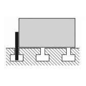 Rovnoběžné dorazy AMF, 74328, 37 5500 - 20mm/160x63mm