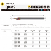 TK stopková fréza kopírovací MICRO QBMS0074, pr. 0,7mm