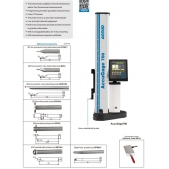 ACCUD 2D PRECISION HEIGHT GAUGE 1000mm