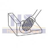 E0610-6 Technická fréza tvrdokovová FORM-TECH, eliptická