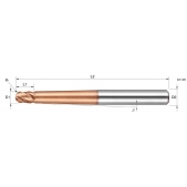 TK stopková fréza kopírovací do 70HRC V70BBC0810, pr. 8mm