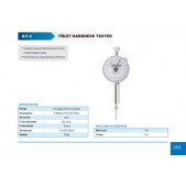 ACCUD GY-2 tvrdoměr na ovoce ( 0.5-4kg/cm2 / 0.02kg/cm2 )