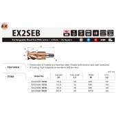 VÝPRODEJ - Modulární TK fréza čelní 10x10mm / M5 typ EX2SEB1010