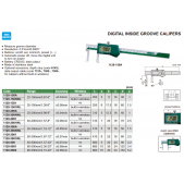 INSIZE 1120-150D měřítko na drážky ( 20-150mm ) DIGI - (IP67)