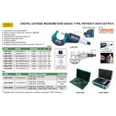 INSIZE 3109-100A digitální mikrometr 75-100mm, odměřování 0,001mm / 0,00005\