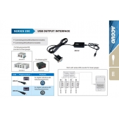 ACCUD 200-91 kabel pro multikanálový interface box pro přenos dat z digitálních úchylkoměrů