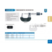 ACCUD 305-001-01 nemagnetický mikrometr 0-25mm (0.01mm)