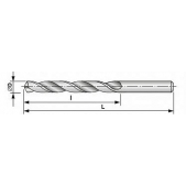 Vrták s válcovou stopkou, vysoce výkonný - střední řada HSSCo8 2906 6,5X101/63