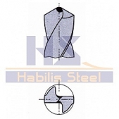 Výstružník strojní s válcovou stopkou HSS 221445 11 mm H7