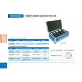 ACCUD 362-509-05 sada třídotekových dutinoměrů, s nastavovacím kroužkem 20-50mm / 0.005mm