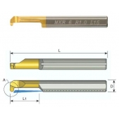 MINI nůž MKR 4 R0.75 L10 BXC