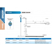ACCUD 253-800-11 dutinoměr s číselníkovým úchylkoměrem  / 400-800mm / 0.01mm
