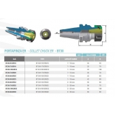 Kleštinový upínač ER BT30 (AD) prodloužený H80 ER40