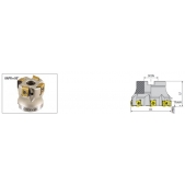 Fréza nástrčná čelní 90° AFM90L-LN1506-D040-A16-Z04