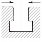 Upínací šroub do T-drážek AMF 37 5300 (10,9/8,8) komplet 12xM12/L200mm