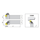 Soustružnický držák VBD CSSNL 2525 M1207C