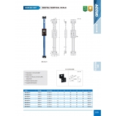ACCUD 997-040-11 digitální vertikální měřítko 1000mm/40