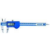 ACCUD 153-006-11 digitální posuvné měřítko nastavitelné se zúženými spodními rameny 150mm/6