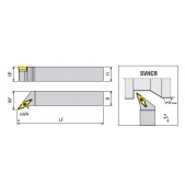 Soustružnický držák VBD SVHCR 1212 F 11