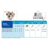 Fréza nástrčná 75° AFM75-XO12-D050-A22-Z04-H