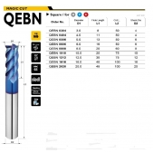 TK stopková fréza standardní QEBN0606, 6x16mm
