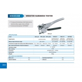 ACCUD HW-L20A tvrdoměr WEBSTER 58-131HV ( použití pro hliníkové slitiny )