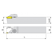 Upichovací nůž AKKO ADKT-TD-R-2525-4-T25