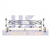 Vrták oboustranný (karosářský) HSS 221137 5,5 mm