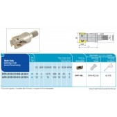 Stopková rychloposuvová fréza se závitem AHFM-JD1003-D20-M10-L30-Z03-H