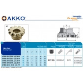 Fréza nástrčná čelní 90° AFM90-SE12-D063-A22-Z05-H