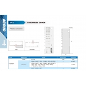 ACCUD 742-003-11 měrka tlošťky dílů