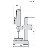 ACCUD HG100H vysoce přesný výškoměr 100mm s keramickým stojánkem ( 2µm )