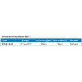 ACCUD 215-010-12 digitální úchylkoměr pro použití s dutinoměry (s plochou zadní stranou) / 12.7mm/0.5