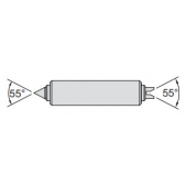 ACCUD 343-001-ST nastavovací měrka v úhlu 55° pro mikrometry na měření závitů 25mm
