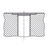 Zarovnávač nástrčný oboustranný HSS, 221650, 36x20 mm