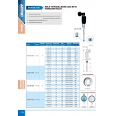 ACCUD 240-200-11M  sada dělených doteků pro měření otvorů v kombinaci s úchylkoměry, pro slepé otvory / 12.2-20.6mm /