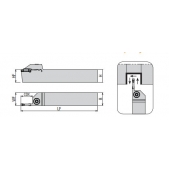 Upichovací nůž AKKO ADKT-TG-L-2525-4-T25