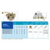 Fréza nástrčná 45° AFM45-SN1306-D050-A22-Z05-H