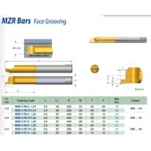 MINI nůž MZR 5 R0.75 L22 BXC