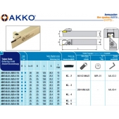 Upichovací nůž AKKO ADKT-KG-L-2525-4-T22