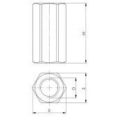 Prodlužovací matice, AMF 82784 M42