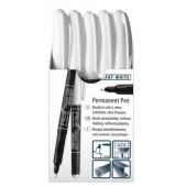 Pica - Pen permanentní značkovač bílý